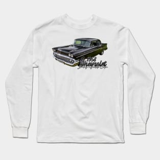 1958 Chevrolet Delray Hardtop Coupe Long Sleeve T-Shirt